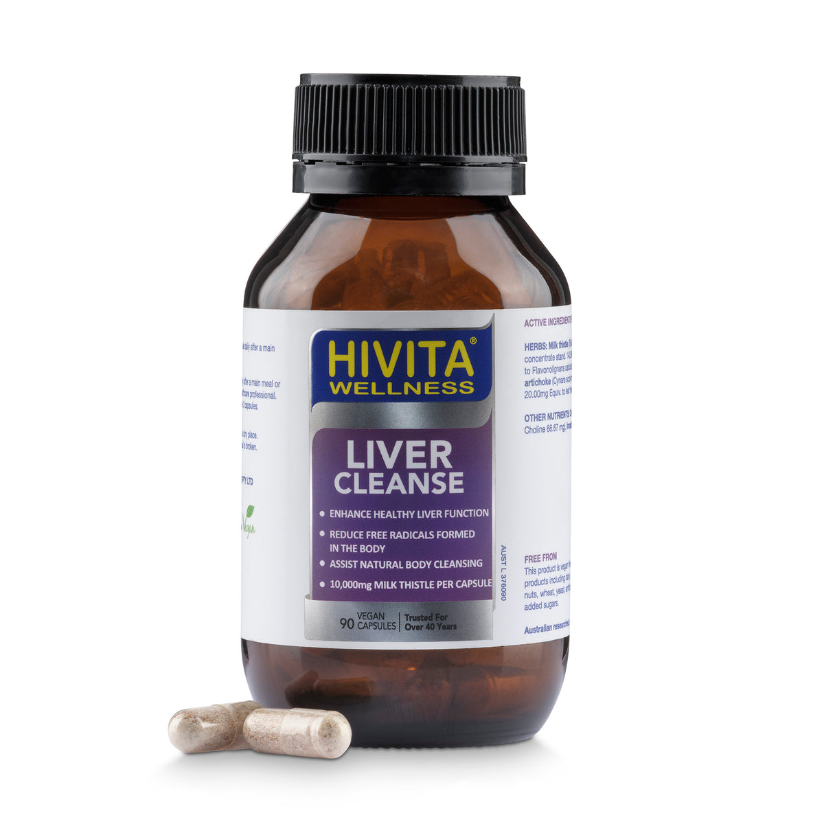 HIVITA Wellness Liver Cleanse 90 capsules