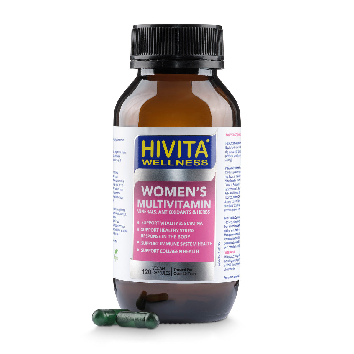 HIVITA Wellness Women&#39;s Multivitamin 120 capsules